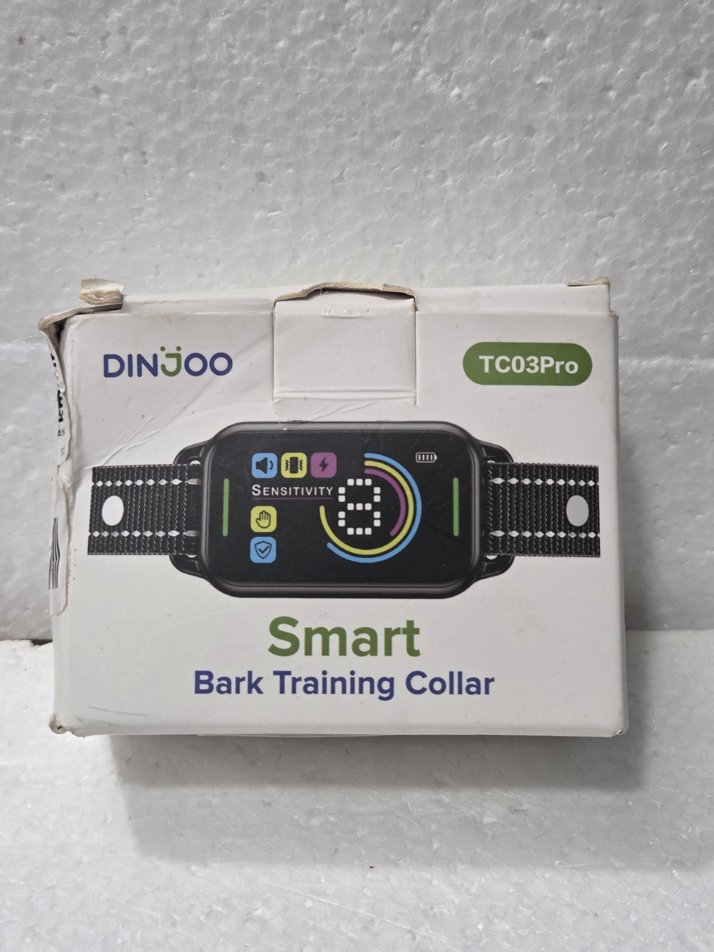 TC03Pro Smart Bark Training Collar - Black